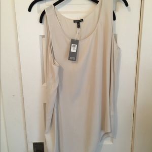 Asymmetrical Silk tank